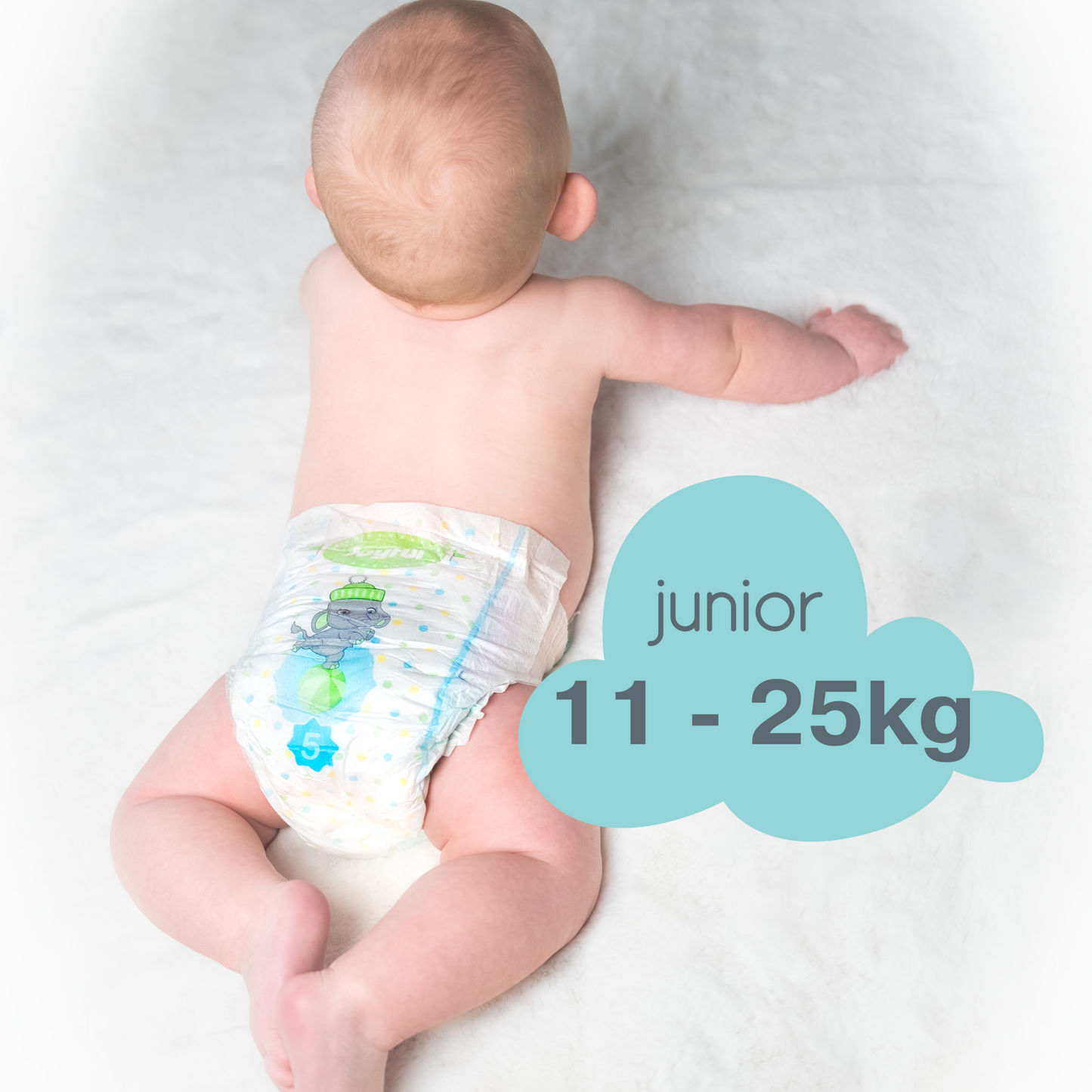 joyful size 5 junior nappy (11-25kg)