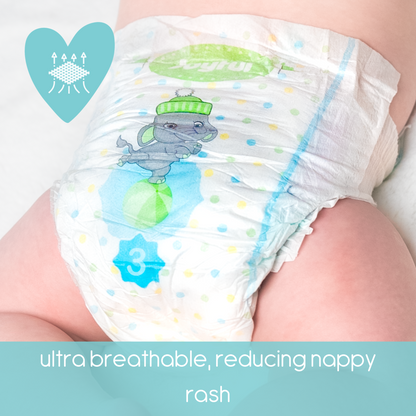 joyful size 3 midi nappy | multipack (272 nappies)