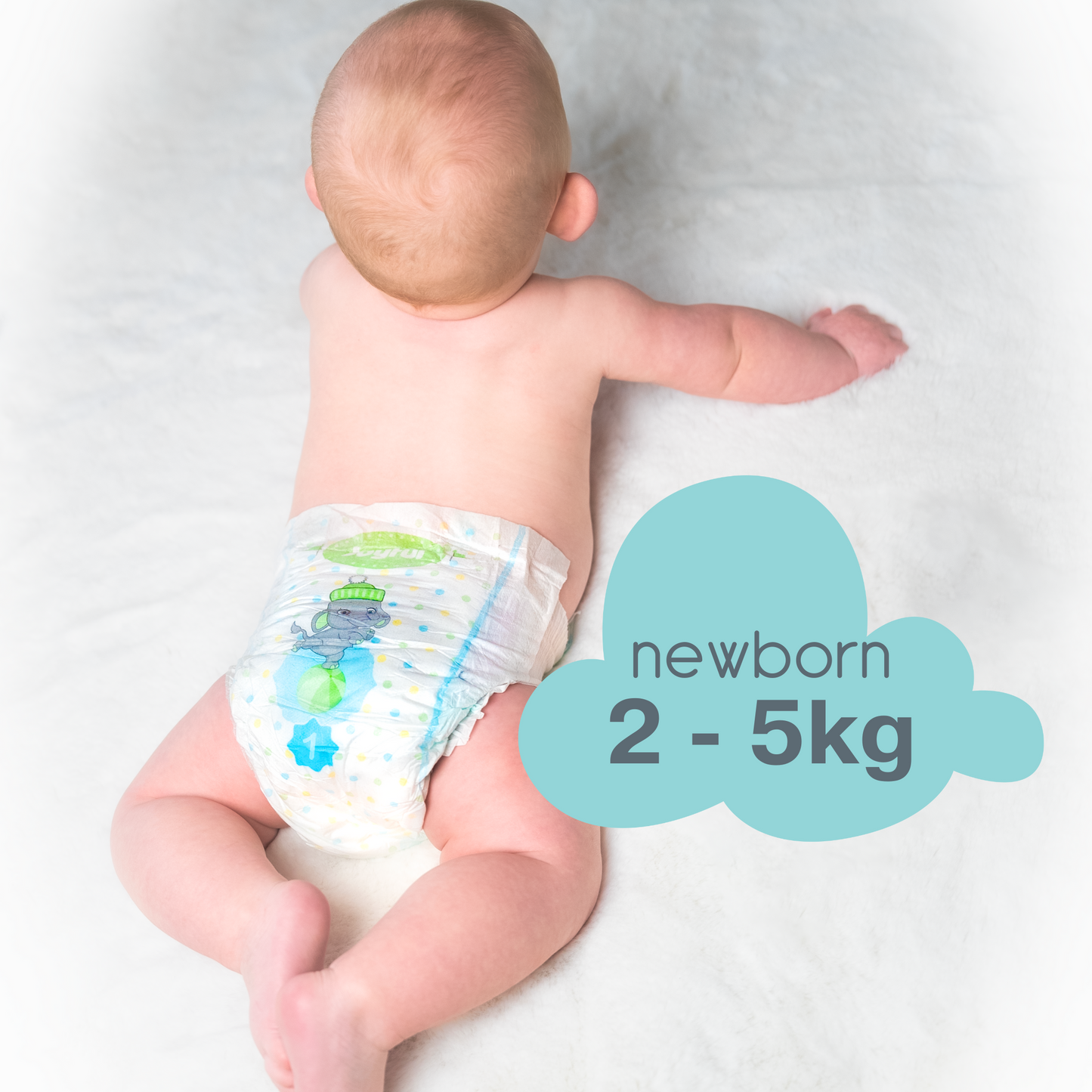 joyful size 1 newborn nappy (2-5kg)