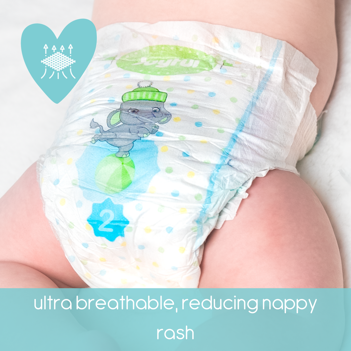 joyful size 2 mini nappy (3-6kg)